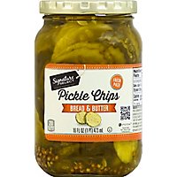 Signature SELECT Pickle Chips Bread & Butter - 16 Fl. Oz. - Image 2