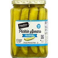Signature SELECT Pickle Spears Polish Dill - 24 Fl. Oz. - Image 2