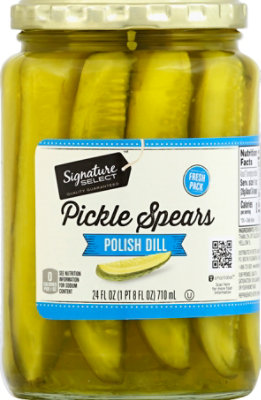 Signature SELECT Pickle Spears Polish Dill - 24 Fl. Oz. - Image 2