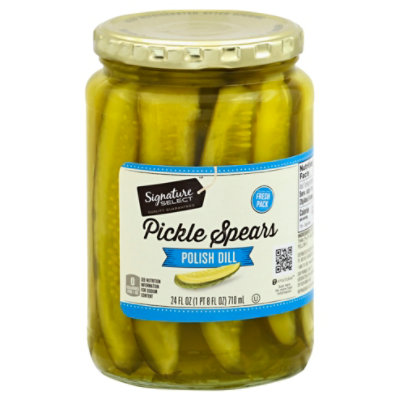 Signature SELECT Pickle Spears Polish Dill - 24 Fl. Oz. - Image 1