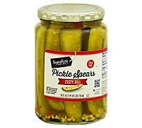 Signature SELECT Pickles Spears Zesty Dill - 24 Fl. Oz.