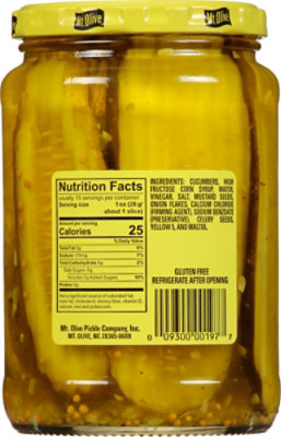 Mt. Olive Pickles Sandwich Stuffers Bread & Butter Old-Fashioned Sweet - 24 Fl. Oz. - Image 5
