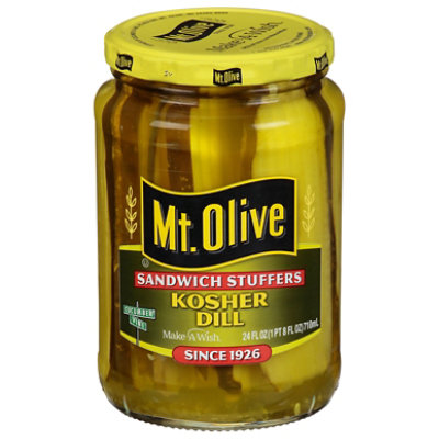 Mt. Olive Pickles Sandwich Stuffers Kosher Dill - 24 Fl. Oz. - Image 2