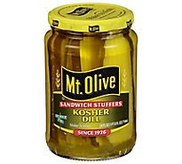 Mt. Olive Pickles Sandwich Stuffers Kosher Dill - 24 Fl. Oz.