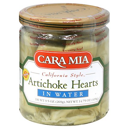 Cara Mia Artichoke Hearts Water Prepacked - 14.75 Oz - Image 1