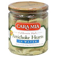 Cara Mia Artichoke Hearts Water Prepacked - 14.75 Oz - Image 1