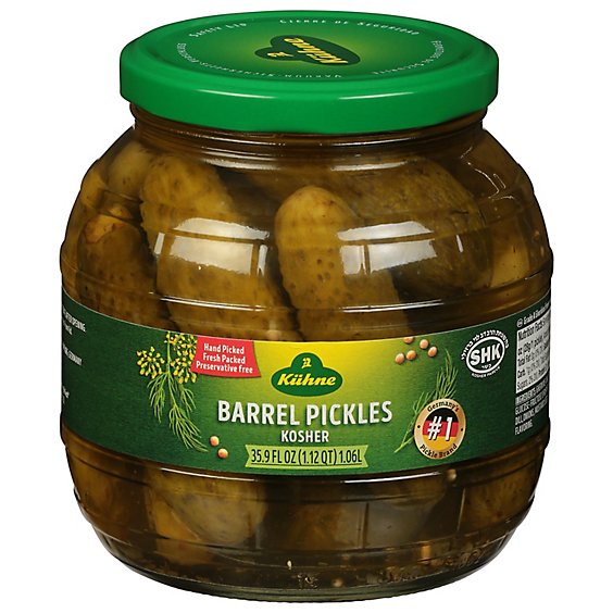 Kuhne Pickles Barrel - 35.9 Fl. Oz.