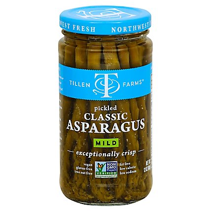Tillen Farms Asparagus Pickled Classic Mild - 12 Oz - Image 1