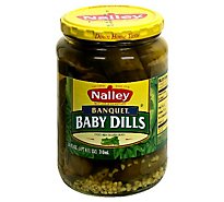 Nalley Pickles Wholes Baby Dill - 24 Fl. Oz.