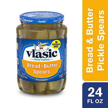 Vlasic Keto Friendly Bread And Butter Pickle Spears - 24 Fl. Oz. - Image 2