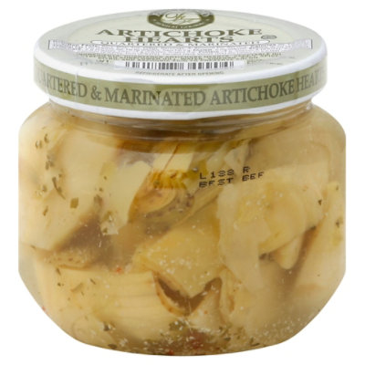 Fanci Food Artichoke Hearts Quartered & Marinated - 6 Oz - Image 1