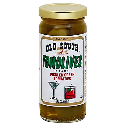 Old South Tomolives Pickled Tomatoes Green - 16 Oz - Image 1