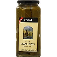 Krinos Grape Leaves in Vinegar Brine - 16 Oz - Image 2