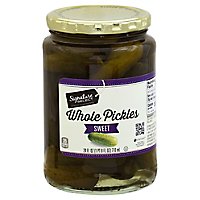 Signature SELECT Pickles Whole Sweet - 24 Fl. Oz. - Image 1