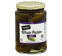 Signature SELECT Pickles Whole Sweet - 24 Fl. Oz.