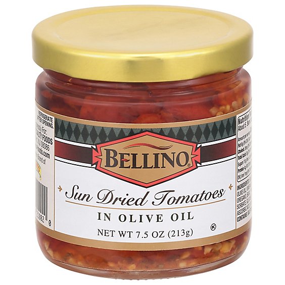 Bellino Tomatoes Sun Dried in Pure Olive Oil - 7.5 Fl. Oz.