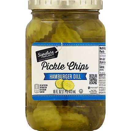 Signature SELECT Pickle Chips Hamburger Dill - 16 Fl. Oz. - Image 2