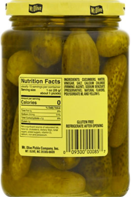 Mt. Olive Pickles Baby Kosher Dills - 24 Fl. Oz. - Image 6