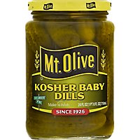 Mt. Olive Pickles Baby Kosher Dills - 24 Fl. Oz. - Image 2