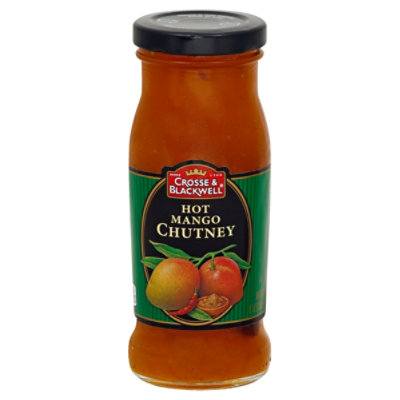 Crosse & Blackwell Chutney Original Recipe Hot Mango - 9 Oz - Image 1