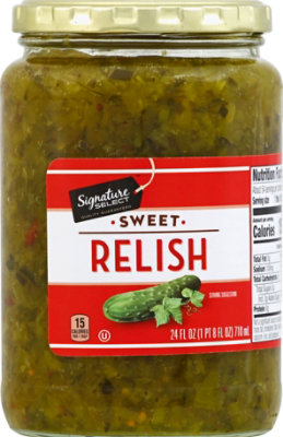 Signature SELECT Sweet Relish - 24 Fl. Oz. - Image 2