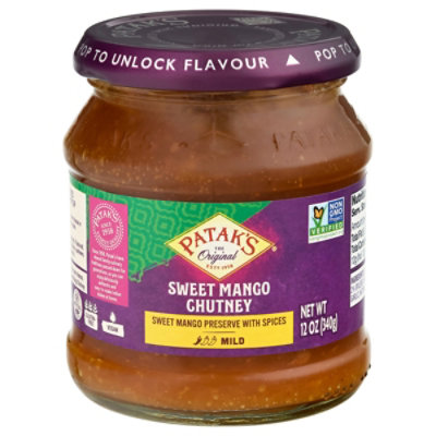 Pataks Chutney Sweet Mango Mild - 12 Oz - Image 3