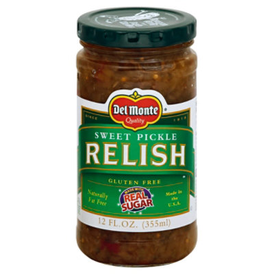 Del Monte Relish Sweet Pickle - 12 Fl. Oz. - safeway