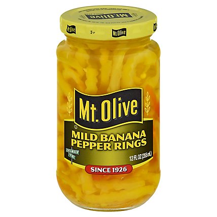 Mt. Olive Pepper Rings Banana Mild - 12 Fl. Oz. - Image 3