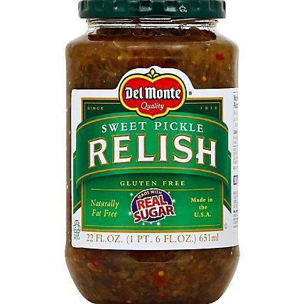 Del Monte Relish Sweet Pickle - 22 Fl. Oz. - Image 2