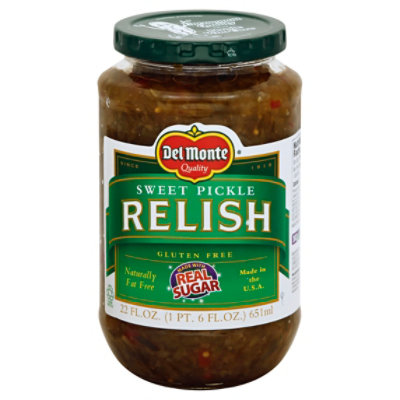 Del Monte Relish Sweet Pickle - 22 Fl. Oz. - Image 1