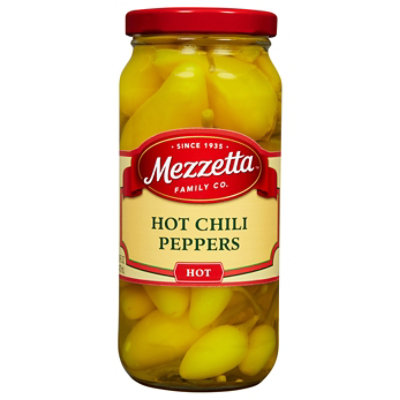 Mezzetta Peppers Chili Hot - 16 Oz