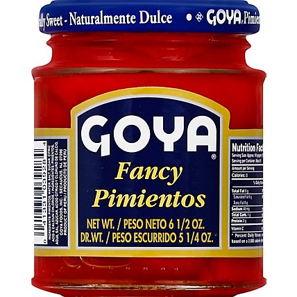 Goya Pimientos Fancy - 6.5 Oz - Image 2