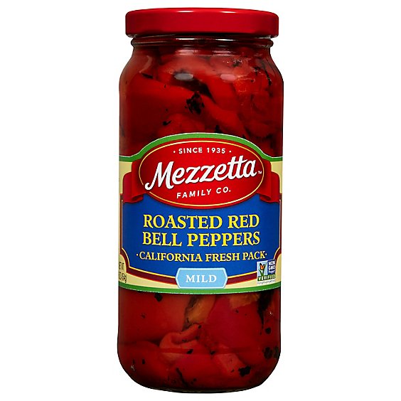 Mezzetta Peppers Bell Roasted - 16 Oz