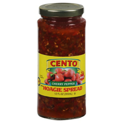 Cento Spread Hoagie Cherry Pepper Diced Hot - 12 Fl. Oz. - Image 3