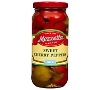 Mezzetta Peppers Cherry Sweet - 16 Oz