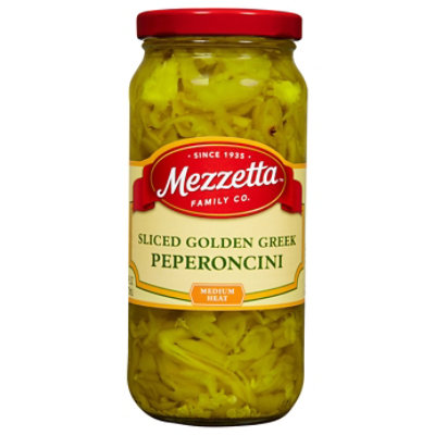 Mezzetta Peperoncini Deli-Sliced Greek Golden - 16 Oz - Image 3