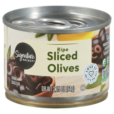 Signature SELECT Olives Sliced Ripe - 2.25 Oz - Image 4