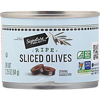Signature SELECT Olives Sliced Ripe - 2.25 Oz - Image 2