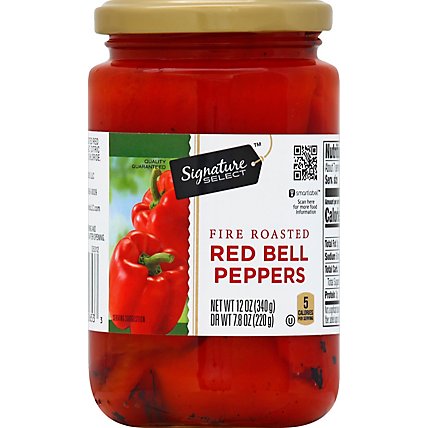Signature SELECT Peppers Red Fire Roasted - 12 Oz - Image 2