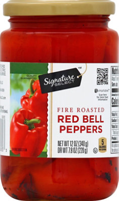 Signature SELECT Fire Roasted Red Peppers - 12 Oz - Image 2