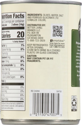 Signature SELECT Olives Pitted Ripe Extra Large Can - 6 Oz - Image 5
