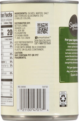 Signature SELECT Olives Pitted Ripe Small Can - 6 Oz - Image 5