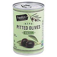 Signature SELECT Olives Pitted Ripe Small Can - 6 Oz - Image 1