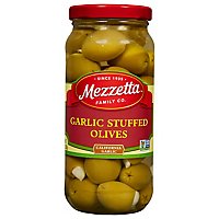 Mezzetta Olives Stuffed Garlic - 10 Oz - Image 1