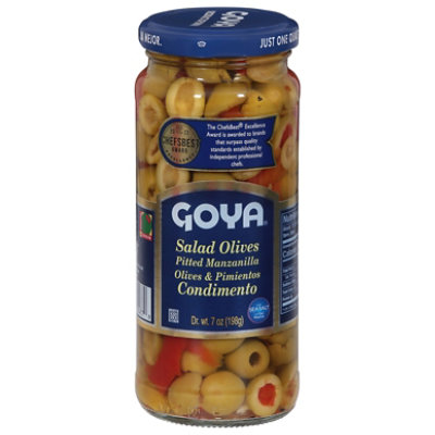 Goya Olives Salad Pitted Manzanilla - 7 Oz - Image 3