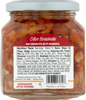 DeLallo Bruschetta Olive - 10 Oz - Image 5