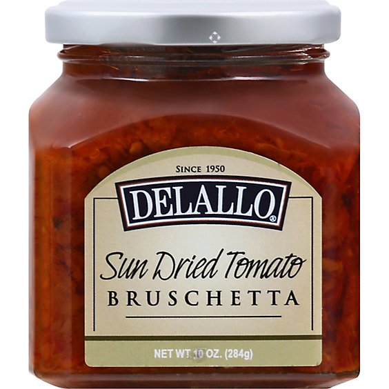 DeLallo Bruschetta Sun Dried Tomato - 10 Oz