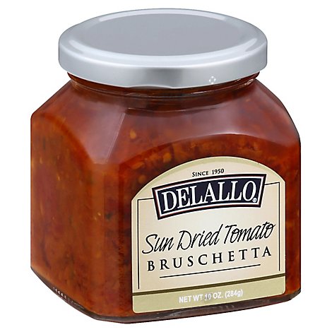 DeLallo Bruschetta Sun Dried Tomato - 10 Oz