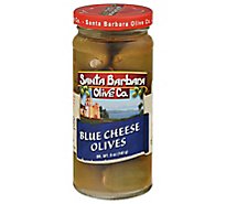 Santa Barbara Olive Co. Olives Hand Stuffed Bleu Cheese - 5 Oz