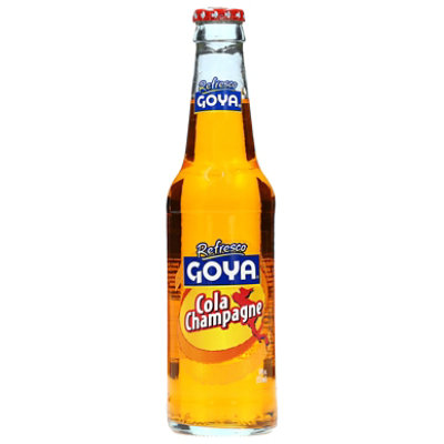 Goya Refresco Soda Cola Champagne Bottle - 12 Fl. Oz. - Image 3